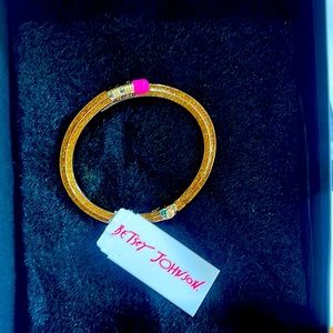 Betsey Johnson pencil bracelet.